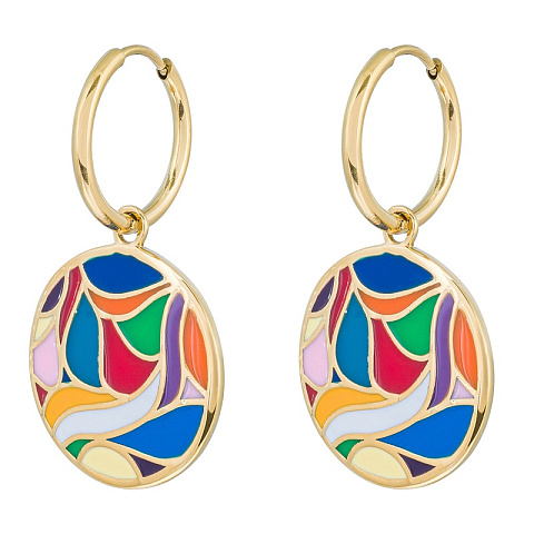 Серьги Fiore Luna AE13600-15 - рис 3.