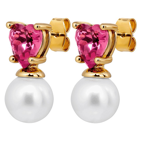 Серьги EMO SG ROSE / WHITE PEARL - рис 4.