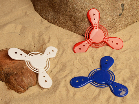 Летающий диск Фрисби, белый - рис 3.