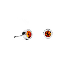 Пусеты Orange 6х3 Fiore Luna SWE126 O S