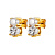 Серьги NERIDA SG CRYSTAL PEARL - миниатюра