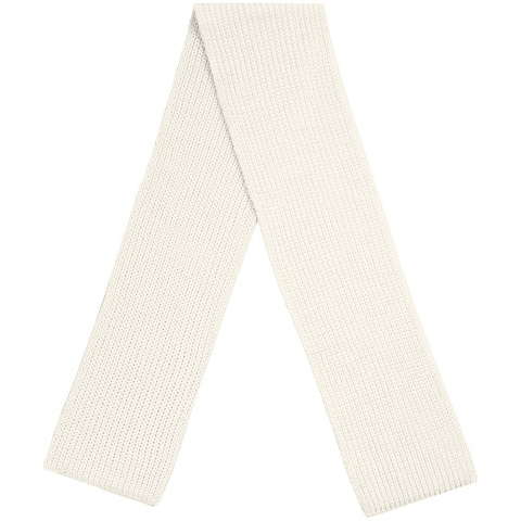 Шарф Nordkapp, белый (молочный) - рис 5.