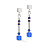 Серьги Blue Coeur de Lion 5027/21-0700 - миниатюра - рис 2.
