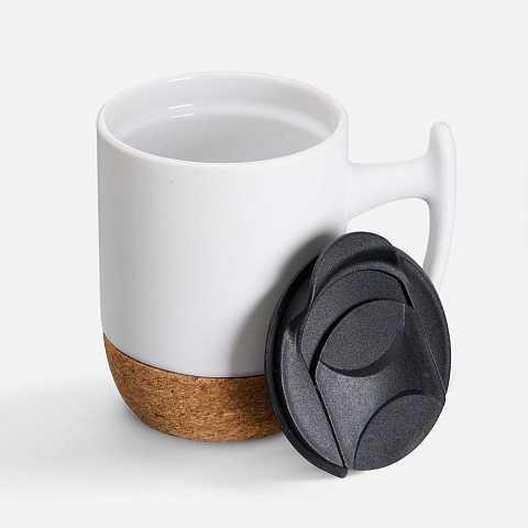 Кружка Corky Grip, белая - рис 3.