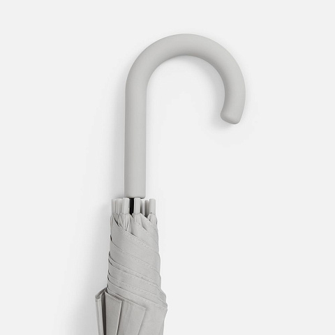 Зонт-трость Jolly Brolly, светло-серый - рис 6.