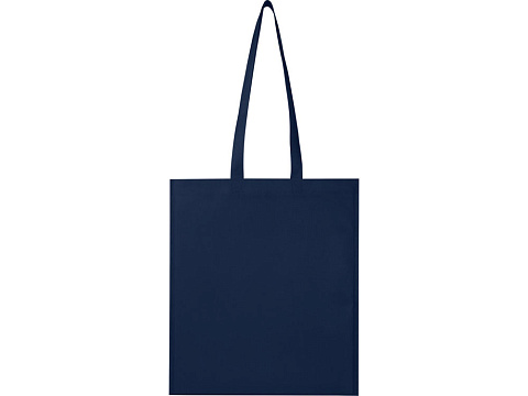Экосил эко-сумка для конференций из нетканого материала, переработанного по стандарту GRS, объемом 6 л, темно-синий - рис 3.