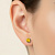 Пусеты Sunflower Fiore Luna SWE298 SF S - миниатюра - рис 2.
