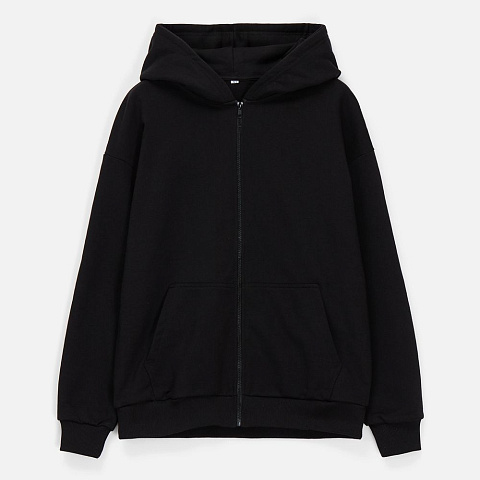 Толстовка унисекс оверсайз Sartoro, черная - рис 2.