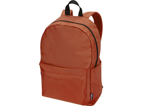 Байрон рюкзак для 14-дюймового ноутбука объемом 16 л, изготовленный из переработанных материалов по стандарту GRS, кирпичный