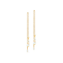 Серьги Crystal-Gold Coeur de Lion 4633/20-1816