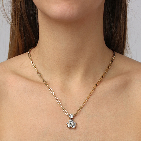 Колье TANZY SG CRYSTAL Dyrberg Kern 480126 - рис 3.