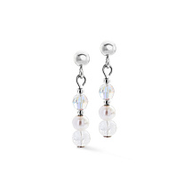 Серьги White-Silver Coeur de Lion 4245/21-1417