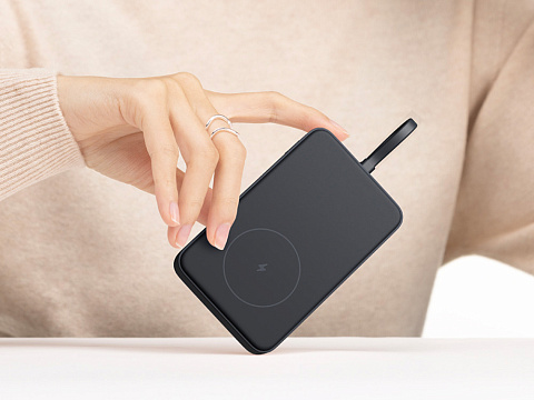 Внешний аккумулятор с кабелем Xiaomi 33W Magnetic Power Bank 10000mAh (Integrated Cable) Gray - рис 12.