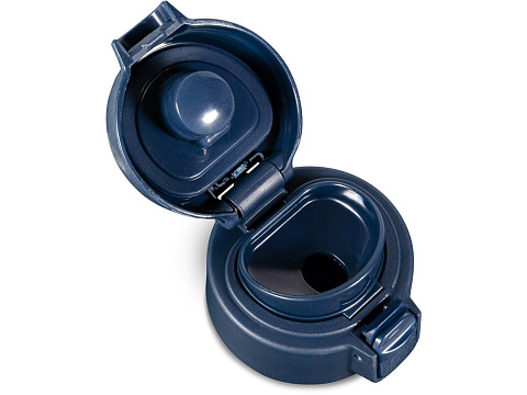 Термокружка Relaxika 701 (0,48 литра), синяя (без лого) - рис 15.