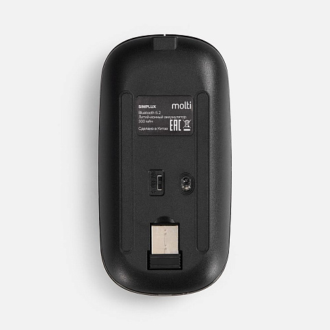 Компьютерная мышь Simplux, черная - рис 4.