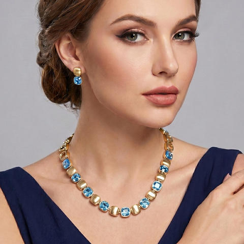 Серьги Light Sapphire - рис 2.