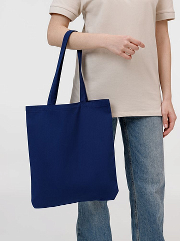 Холщовая сумка Strong 210, темно-синяя - рис 7.