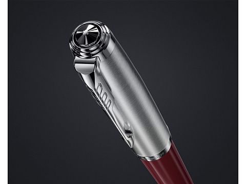 Шариковая ручка Parker 51 CORE BURGUNDY CT, стержень: M, цвет чернил: black, в подарочной упаковке. - рис 6.