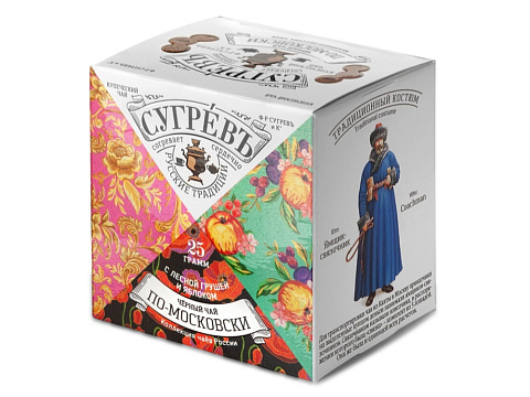 Черный чай СУГРЕВ По-Московски, 25 г