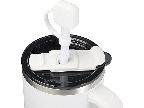 Sip/Сип силиконовая крышка для трубочки - белый