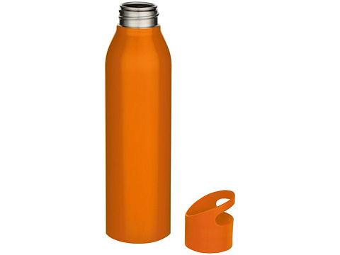Одностенная бутылка для воды Sky, изготовленная из нержавеющей стали, 650 мл, оранжевый - рис 3.