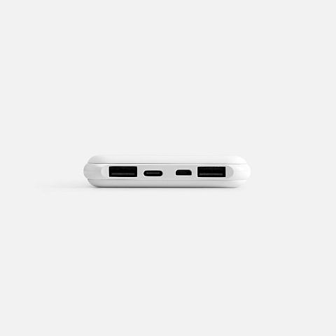 Аккумулятор с беспроводной зарядкой All Day Wireless, 10000 мАч, белый - рис 5.