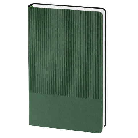 Ежедневник Knit, недатированный, зеленый - рис 3.