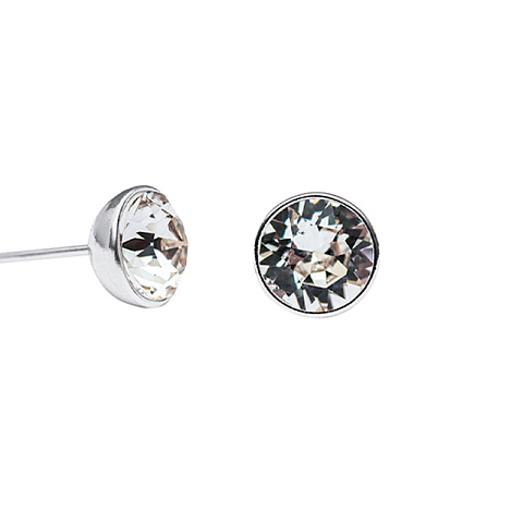 Пусеты Crystal Fiore Luna SWE298 C S - рис 2.