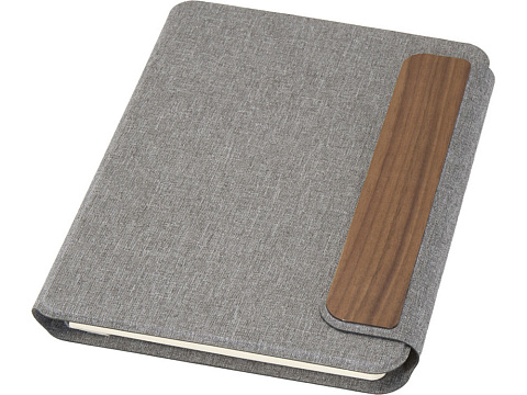 Портфолио A5 Andean из переработанного ПЭ, серый
