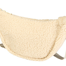 Шерпа поясная сумка из переработанной шерпы GRS объемом 3 л, бежевый