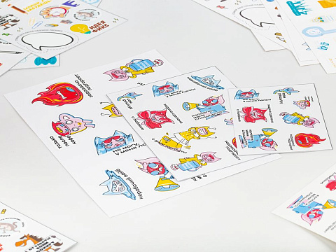 Наклейки UV-DTF Stiker Pack на заказ, L - рис 3.