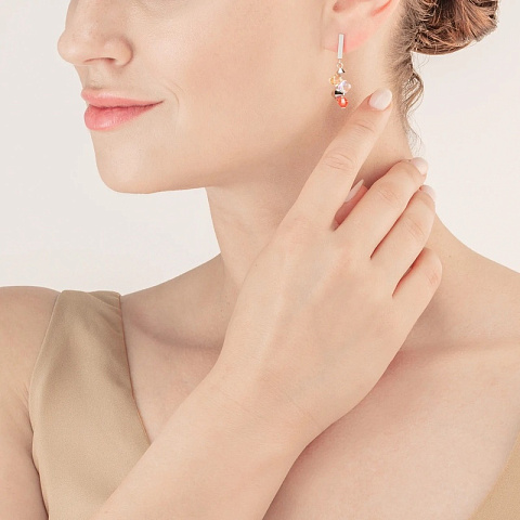 Пусеты Red Coeur de Lion *5012/21-0300 - рис 3.