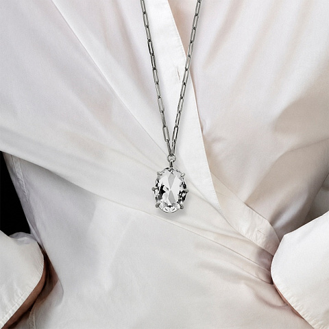 Колье  KALLY SS CRYSTAL - рис 3.
