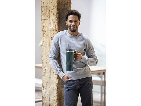 Melbourne кружка 1200 мл, сертифицированная согласно RCS, с соломинкой - Ярко- синий - рис 6.