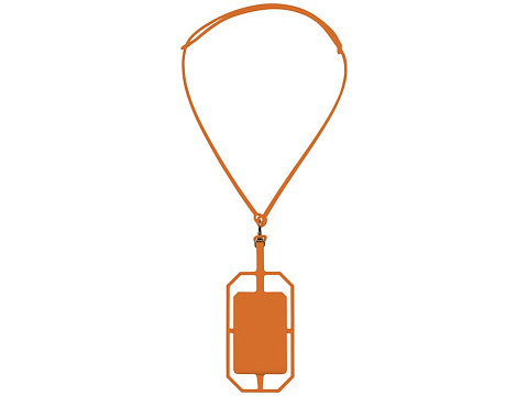 Картхолдер RFID со шнурком, оранжевый - рис 5.