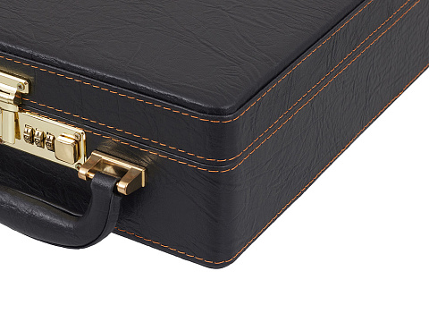 Дипломат подарочный, темно-коричневый - рис 5.