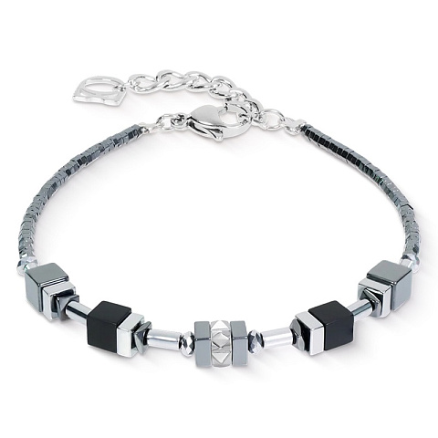 Браслет Black-Silver