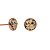 Пусеты Greige Fiore Luna SWE297 GR RG - миниатюра - рис 3.