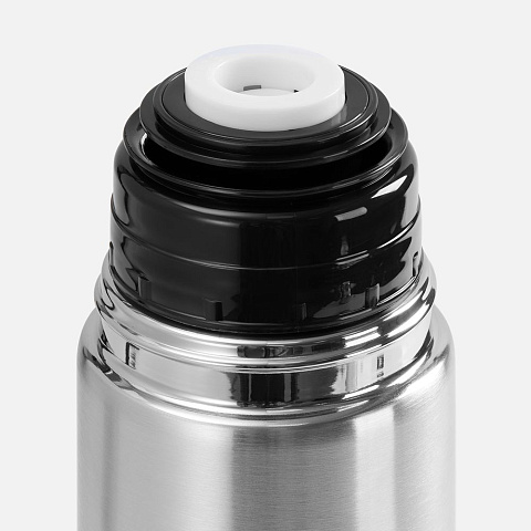 Термос Plain 750, ver.2, серебристый - рис 6.