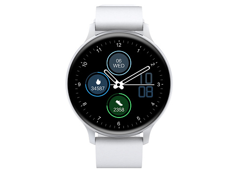 Смарт-часы Canyon SW-68  Badian, IP68, серебряный (Р) - рис 2.