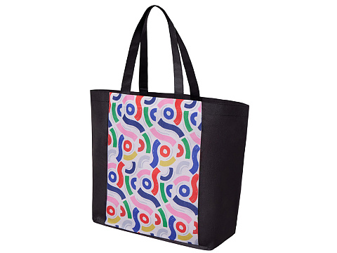 Сумка для шопинга с донной складкой и ручкой из нетканого PET материала - рис 6.