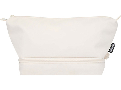 Trip Aware™ дорожная косметичка из переработанного материала 6 л, кремовый - рис 2.