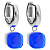 Серьги FIRENZE (S) Lapis Qudo 107000/20-4723 - миниатюра - рис 2.