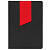 Ежедневник Bookmark, недатированный, черный с красным - миниатюра - рис 3.