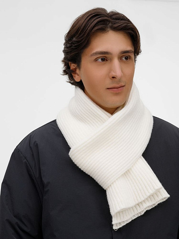 Шарф Laconi, молочно-белый - рис 7.