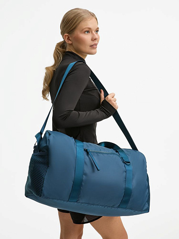 Спортивная сумка Verkko, темно-синяя - рис 8.