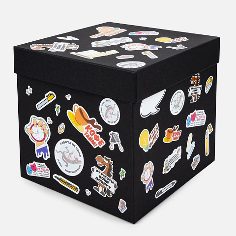 Наклейки бумажные Sticker Pack на заказ, L - рис 9.