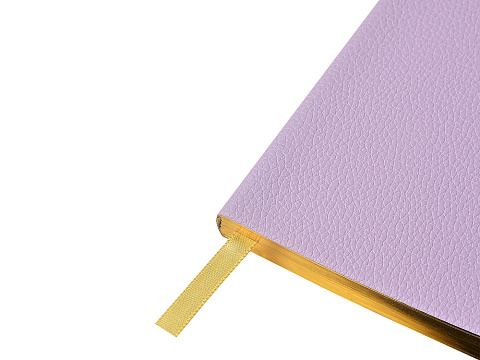 Еженедельник недатированный А6 Zefirс нашивкой, сиреневый - рис 4.