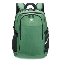 Рюкзак TORBER МЕГАПОЛИС с отделением для ноутбука 16, зеленый, полиэстер, 47 х 34 x 28 см