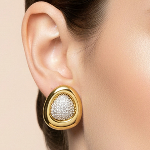 Серьги Fiore Luna AG210014E-001 G - рис 2.